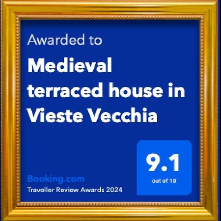 Medieval Terraced House In Vieste Vecchia Eksteriør billede