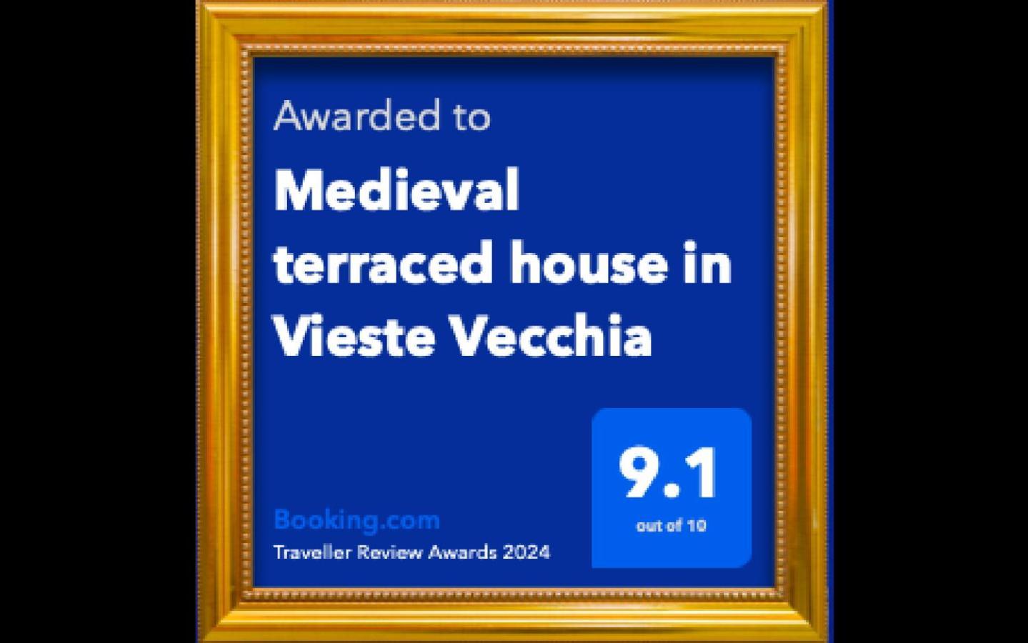 Medieval Terraced House In Vieste Vecchia Eksteriør billede